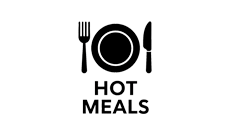 About 1 hot meals small
