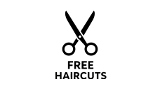 About 2 free haircuts small